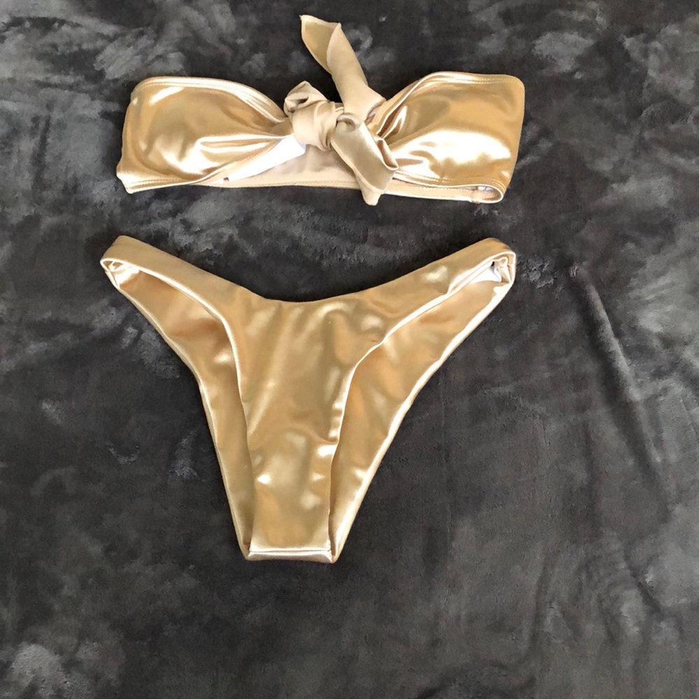 Gold two piece